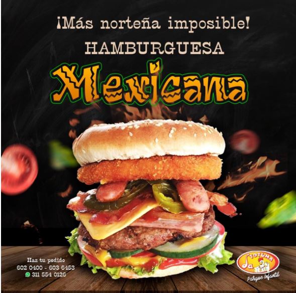 Hamburguesa Mexicana 