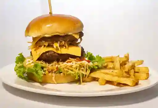 Hamburguesa Doble Carne 300Gr.