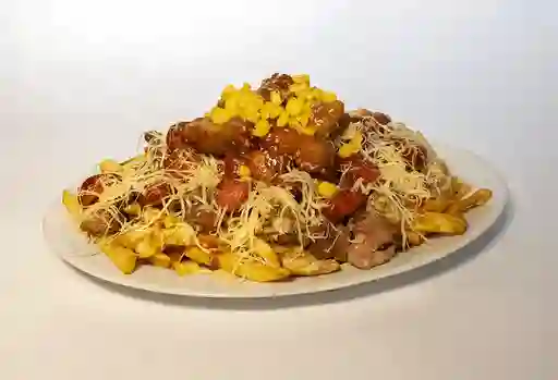 Salchipapa Cerdito 2 Personas