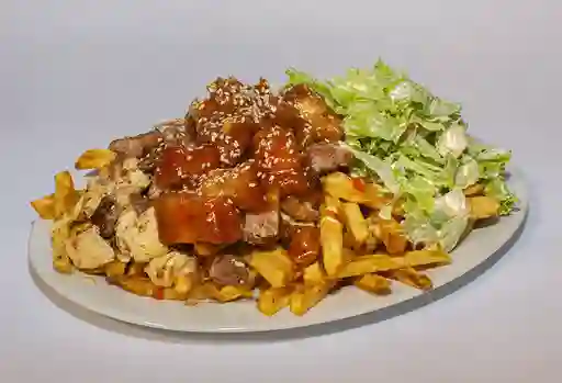 Salchipapa Azaroz 3 Personas