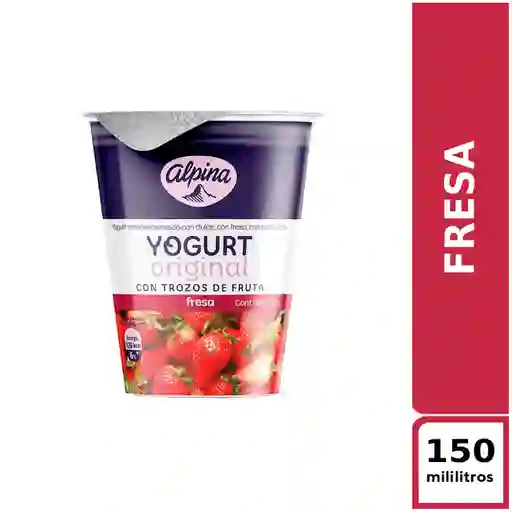 Yogur Alpina Fresa 150 ml
