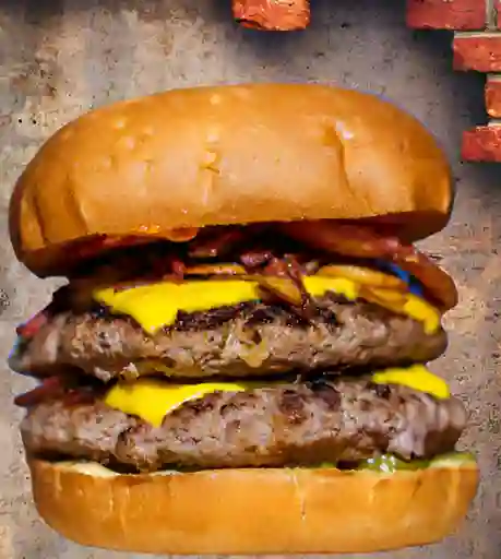 Hamburguesa Doble Americana