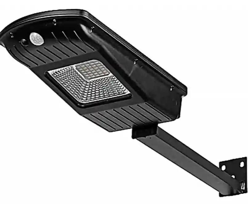 Lampara De Exterior Solar Led 30w Sensor De Luz Y Soporte