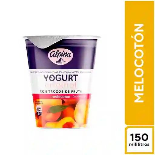 Yogur Alpina Melocotón 150 ml