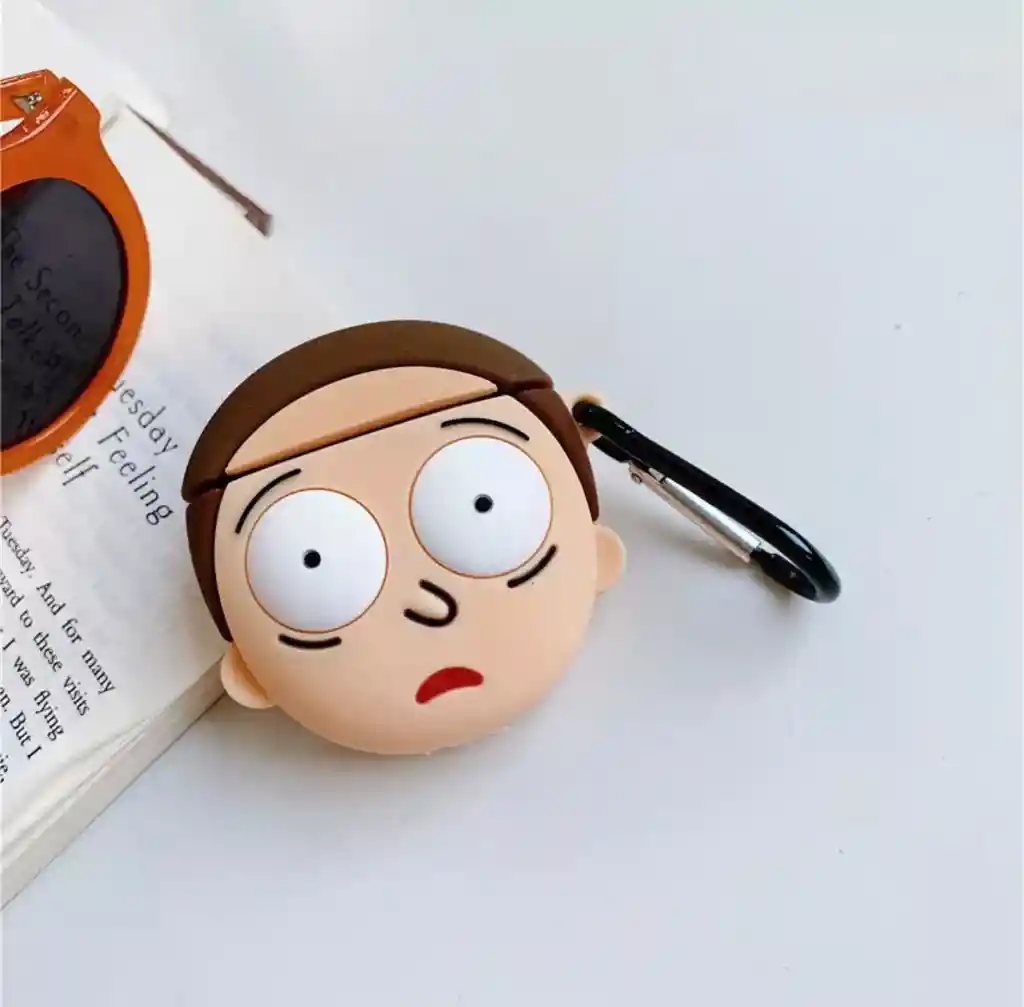 Airpods Funda Para 1/2 Morty