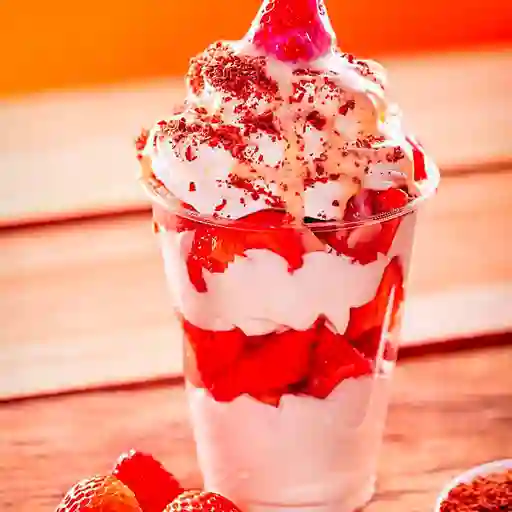 Fresas con Crema