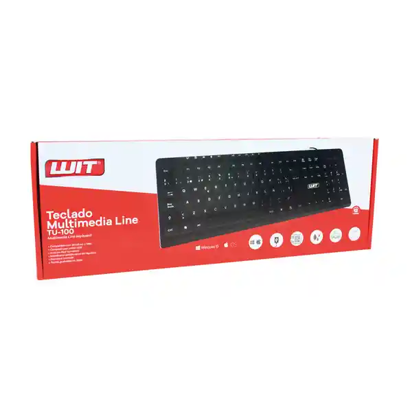 Wit Teclado Usb Tu-100