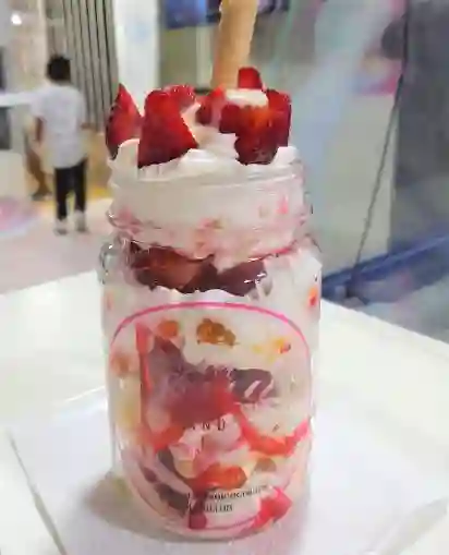 Fresas con Crema