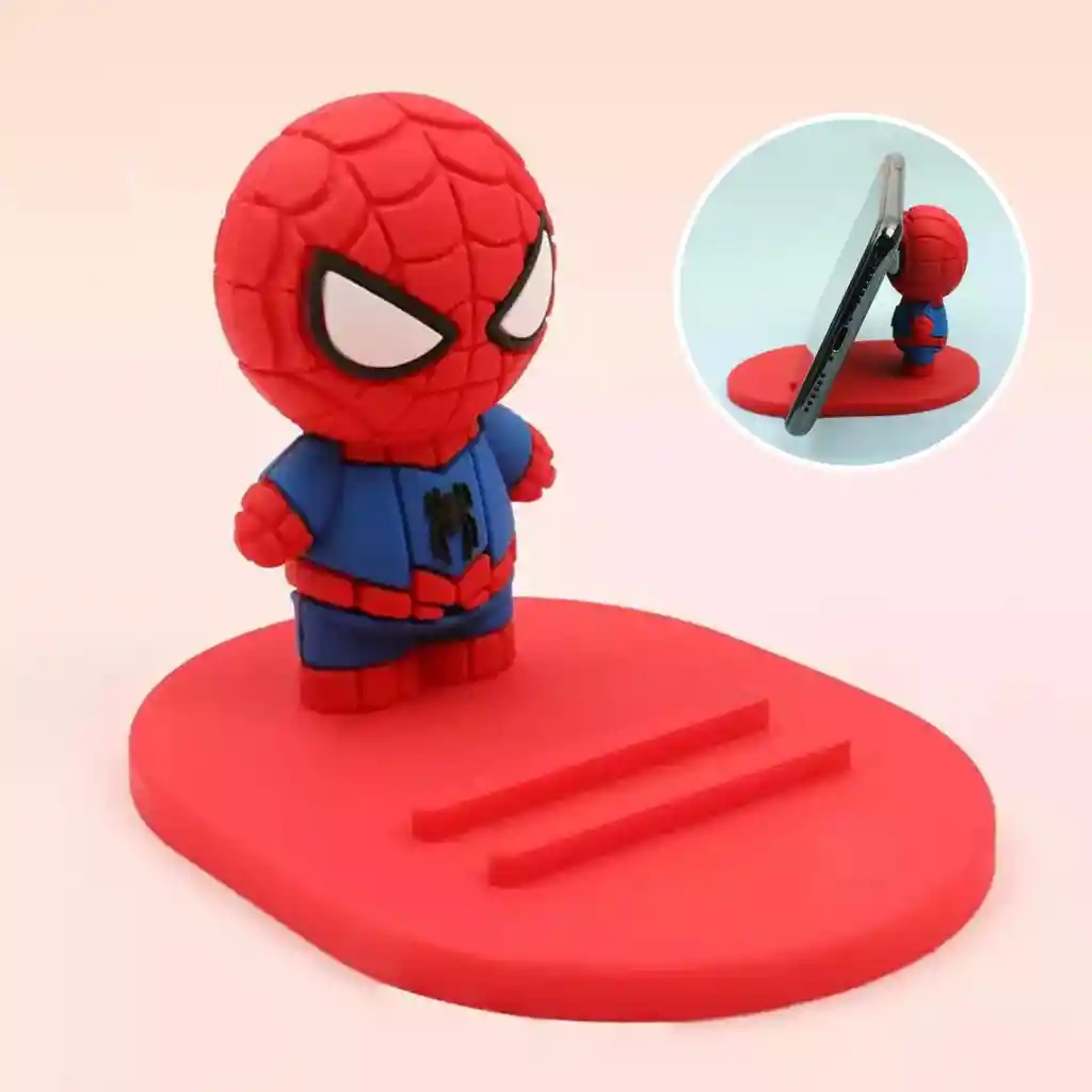 Soporte O Holder Para Celular Superhéroes Marvel Spiderman