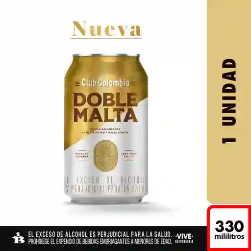 Club Colombia Doble Malta Lta 330ml