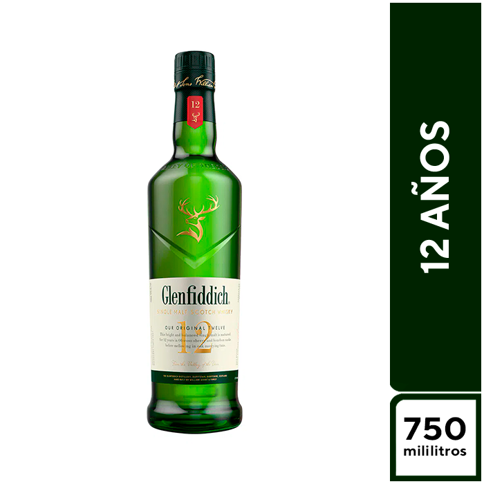 Glenfiddich 12 Años 750 ml