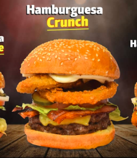 Combo Hamburguesa Especial Crunch
