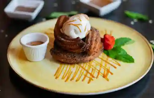 Churros con Cajeta