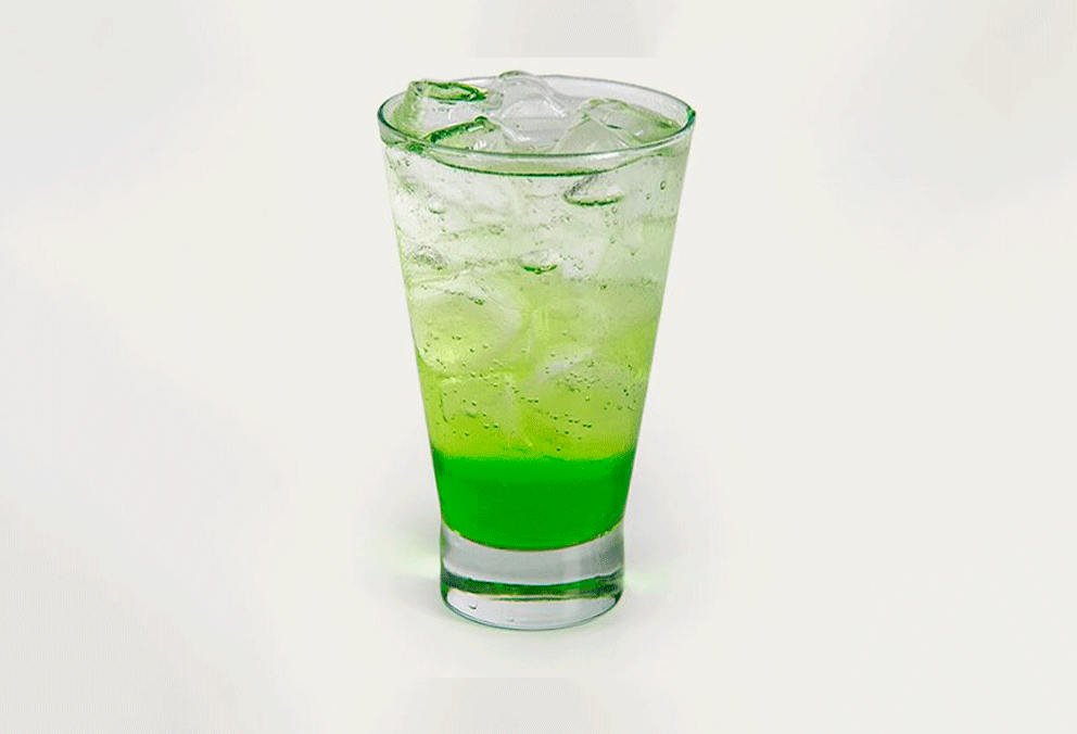 Soda de Manzana Verde