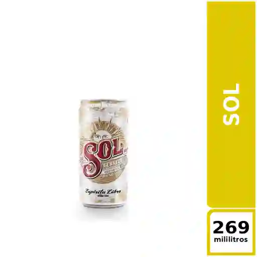 Cerveza Sol 269 ml