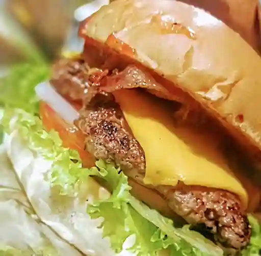 Chori Burger + Papas Francesa