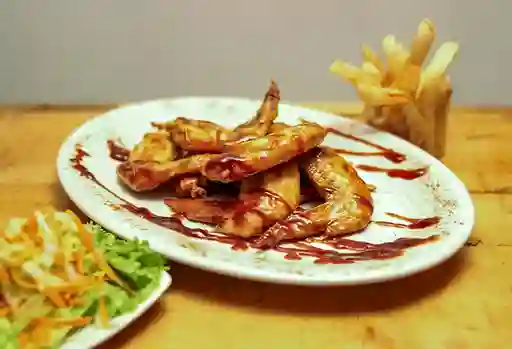 Alitas BBQ al Carbón