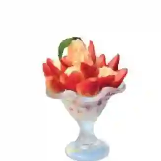 Fresas con Crema Pequeña