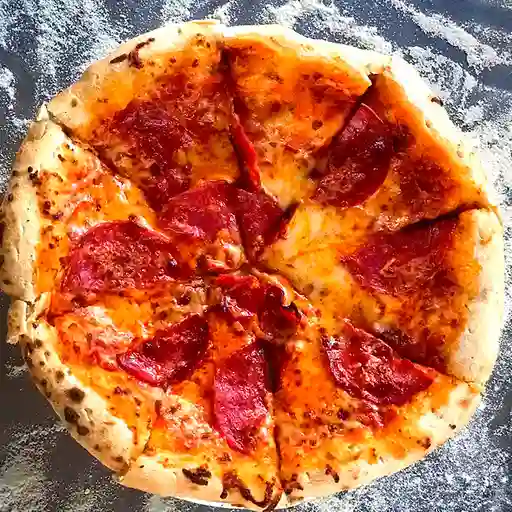 Pizza Salami y Pepperoni Personal