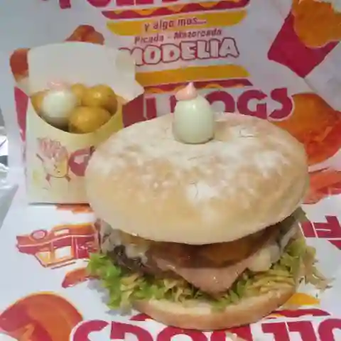 Hamburguesa Especial de Pollo