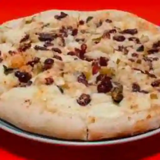 Pizza Fruta y Queso Blanca