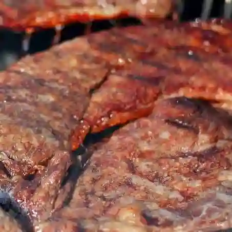 Carne Asada Al Carbón con Papas Fritas