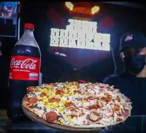 Pizza Mediana + Bebida