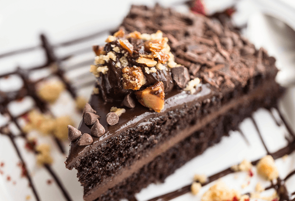Torta de Chocolate D'amore Porción 