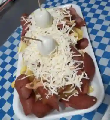 Salchipapa Especial