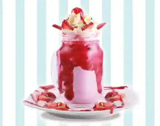 Milshake Frutos Rojos