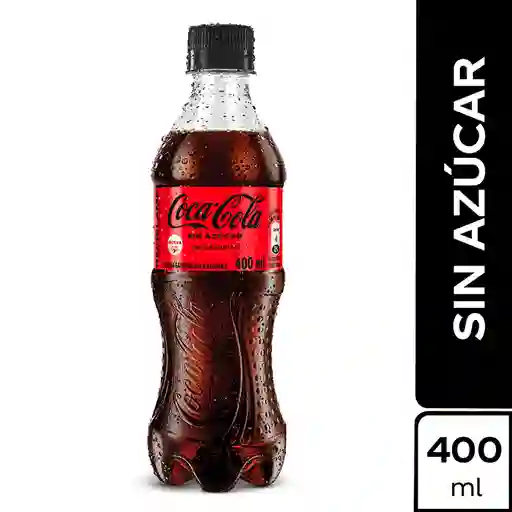 Gaseosa Coca-Cola Sin Azúcar 400 ml