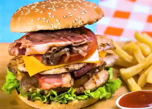 Hamburguesa Mixta