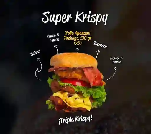 Hamburguesa Super Krispy