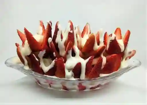 Fresas con Crema Grande