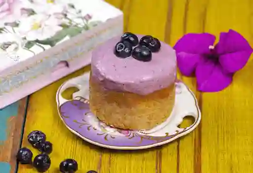 Mini Torta Zanahoria Cobertura Arándanos