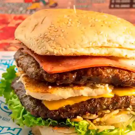 Hamburguesa Marinita Doble Carne