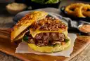 Hamburguesa Tropical + Papas