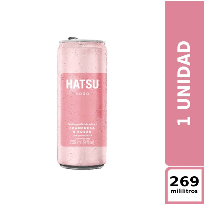 Hatsu Frambuesa y Rosas 269 ml