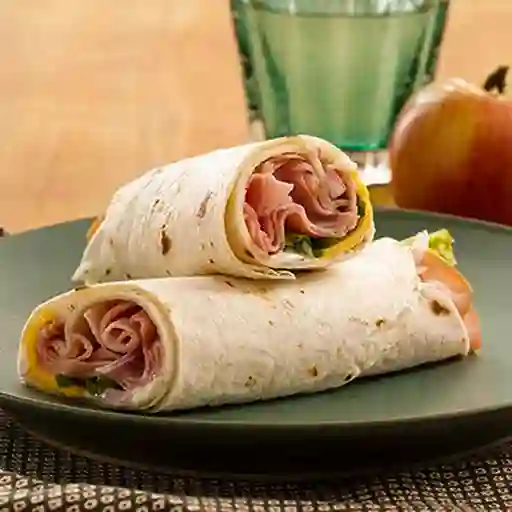 Wrap de Jamón y Queso