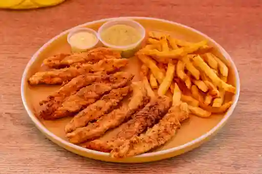 Strips de Pollo (Tiras) X 8 Pzs