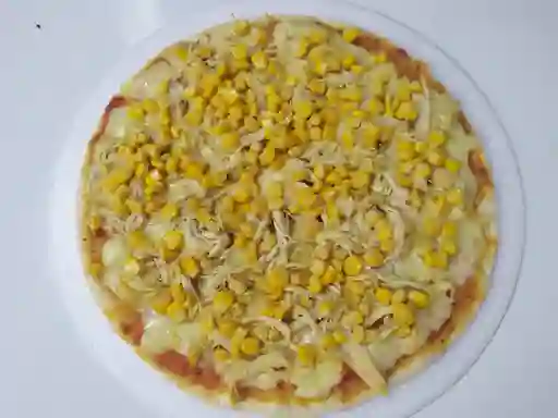 Pizza de Maíz con Pollo Personal