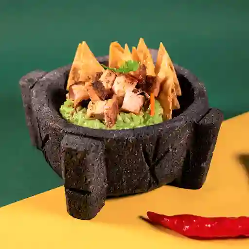 Guacamole con Chicharrón