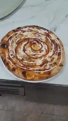Pizza Salchipapa
