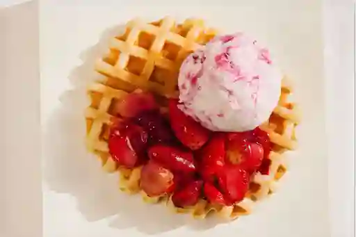 Waffle Frutos Rojos