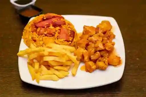 Combo Pollo a la Naranja