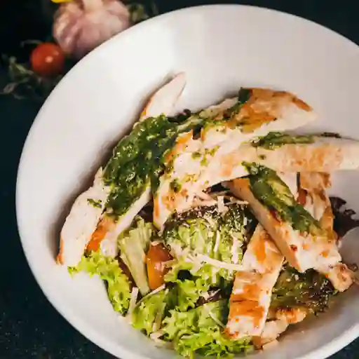 Ensalada Pollo Al Pesto