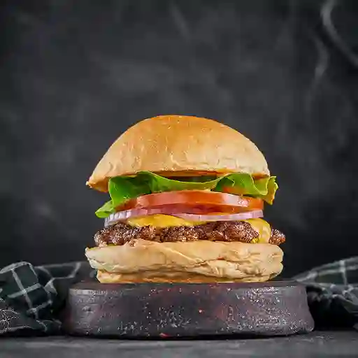 Single Cheese Bacon Burger