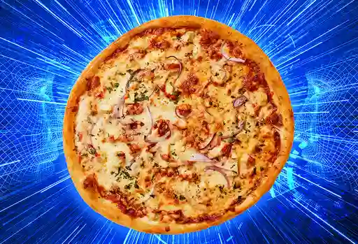 Pizza de Tocineta y Piña