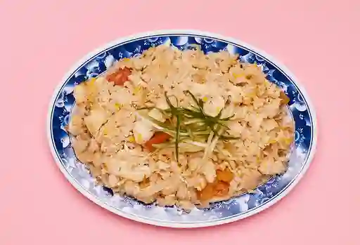 Arroz al Wok de Pollo