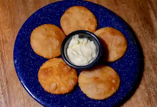 Arepitas Fritas con Nata